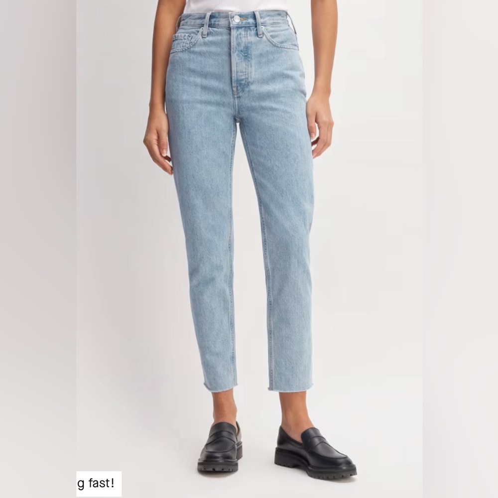 Everlane Women’s The ’90s Cheeky Jeans High Waist, Organic Cotton - Picture 2 of 10